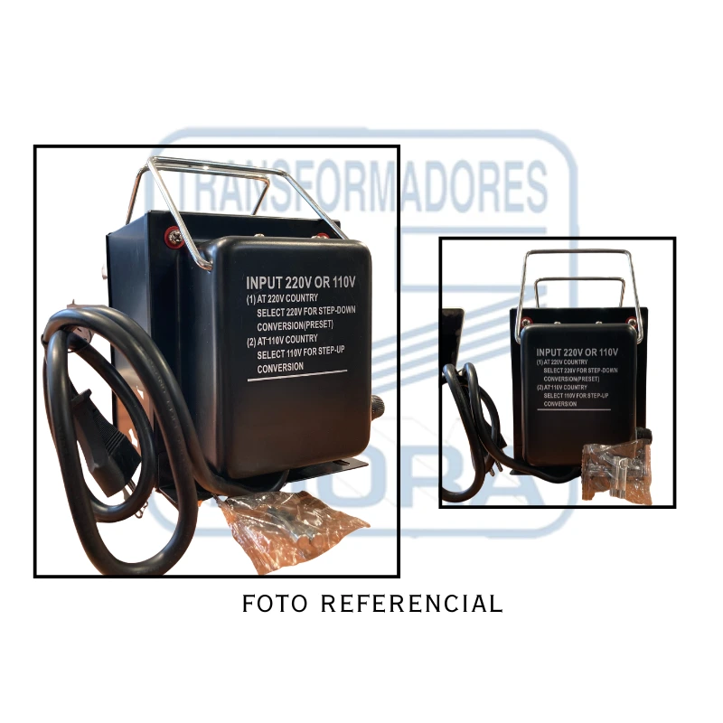 AUTOTRAFO 220110V - 3000- W IMPORTADO Formatos