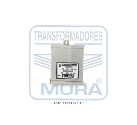 TRANSFORMADOR 220V 12V - 100VA GABINETE Y RESINA