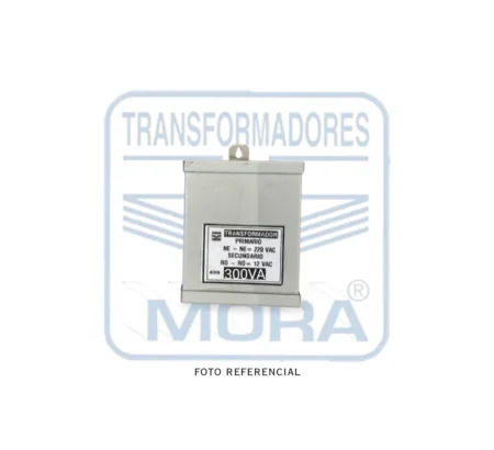 TRANSFORMADOR 220V 12V - 300VA GABINETE Y RESINA PORTADA