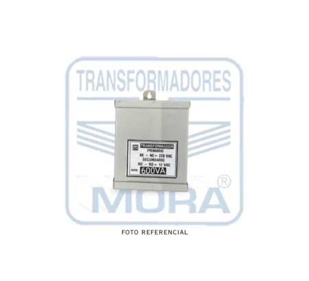 TRANSFORMADOR 220V 12V - 600VA GABINETE Y RESINA