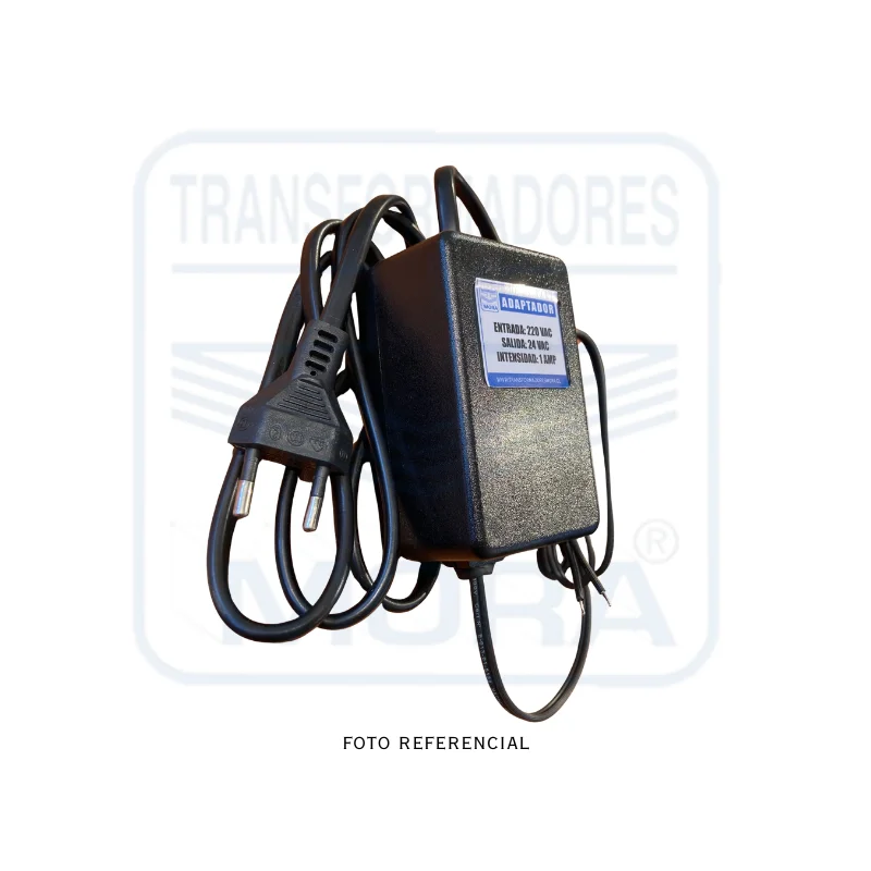 Transformador de Riego 220 24 VAC 1AMP (CON CAJA Y CABLE) FORMATO 1