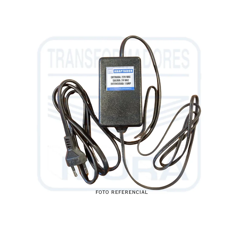Transformador de Riego 220 24 VAC 1AMP (CON CAJA Y CABLE) PORTADA