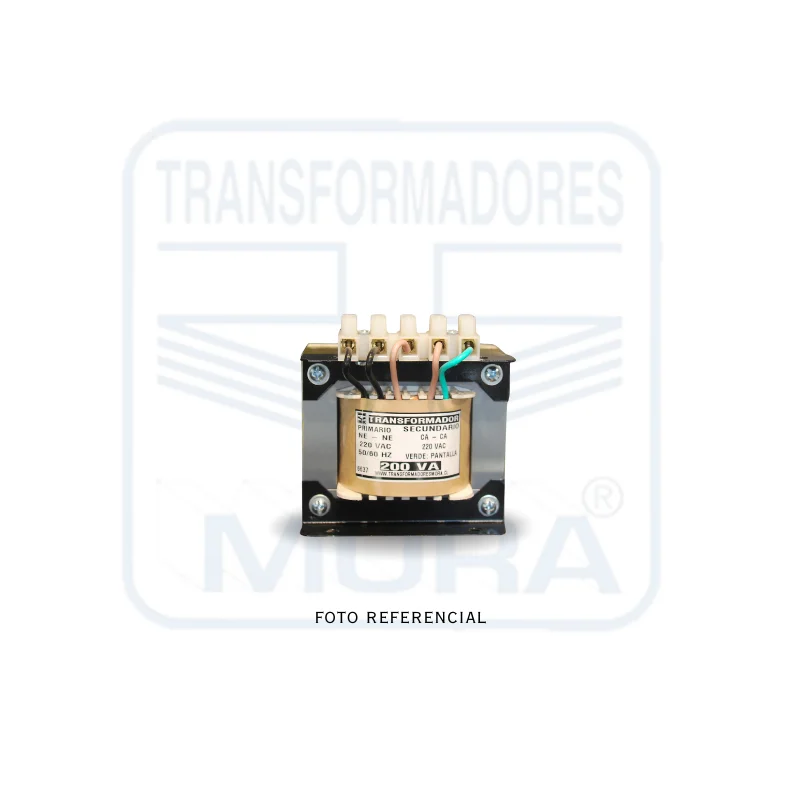 Transformador de Aislación Monofásico 200 VA PORTADA Transformador de Aislación Monofásico 200 VA PORTADA