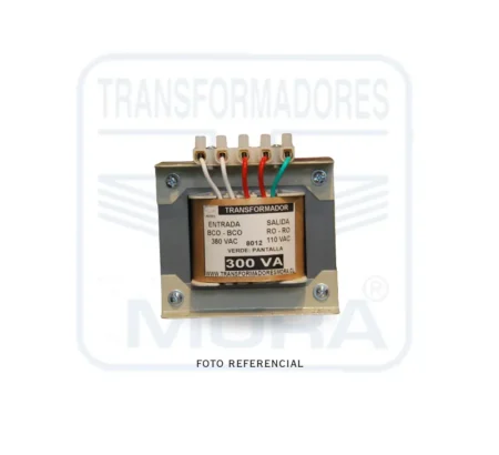 Transformador de Control Bifásico 380110300VA PORTADA