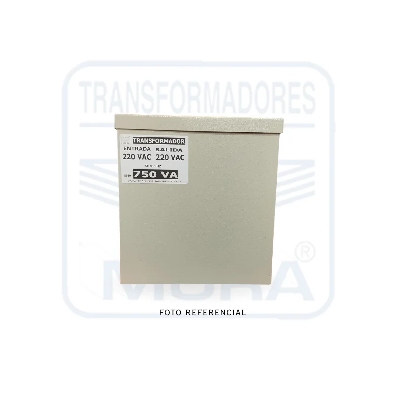 Transformador de Aislación Monofásico 750 VA PORTADA