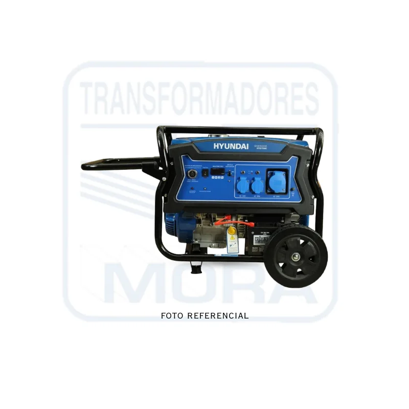 Generador Hyundai Monofásico Gasolina 5/5,5KVA 82HYG7750E