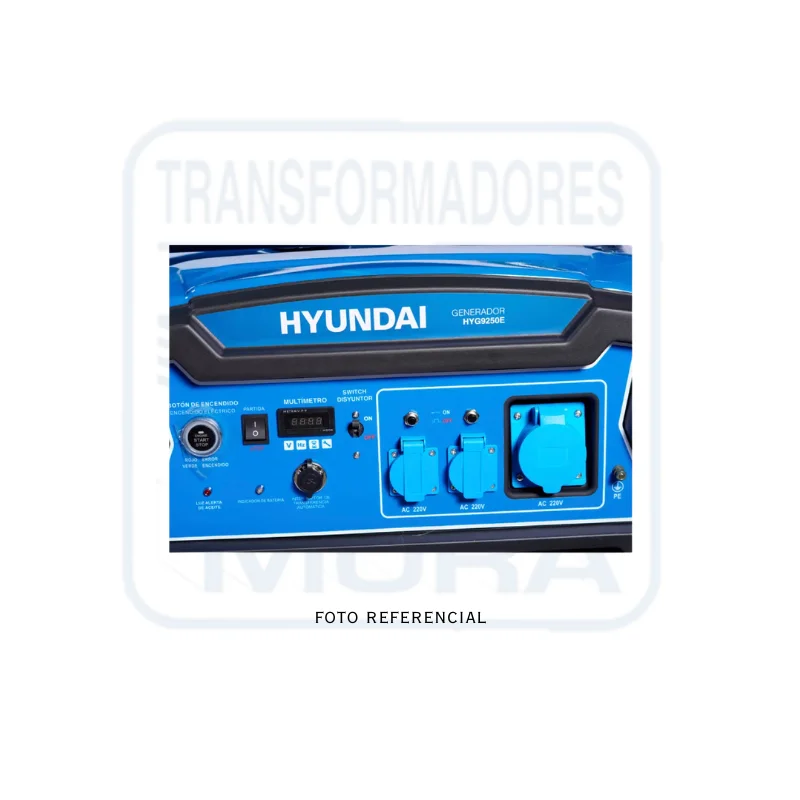 Generador Hyundai Monofásico Gasolina 66,5 KVA FORMATO 3