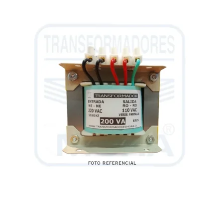 TRANSFORMADOR 220110200VA PORTADA