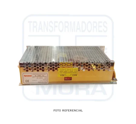 Fuente Switching 12VDC 15A PORTADA