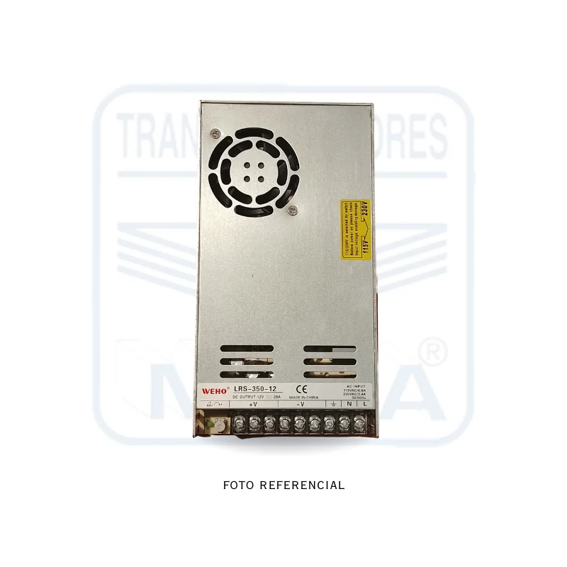 Fuente Switching 12VDC 29A PORTADA
