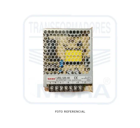 Fuente Switching 48VDC 2.5A PORTADA