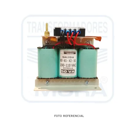 Transformador Trifásico 380V190-110V50VA