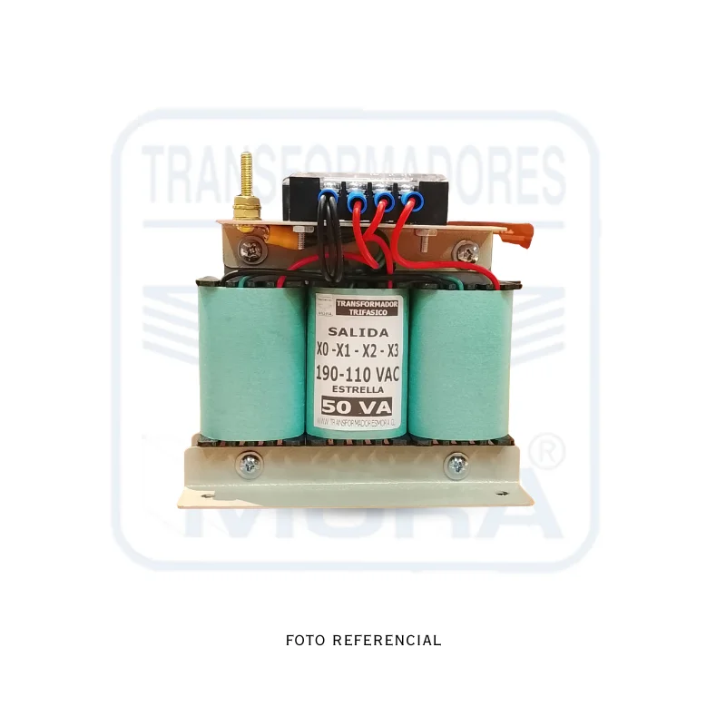 Transformador Trifásico 380V190-110V50VA