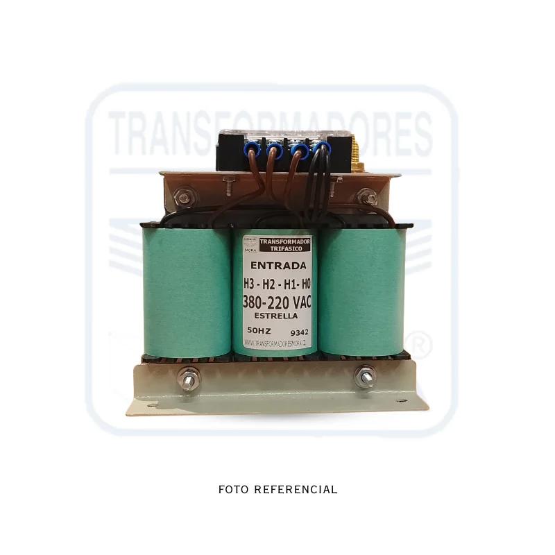 Transformador Trifásico 380V190-110V50VA PORTADA