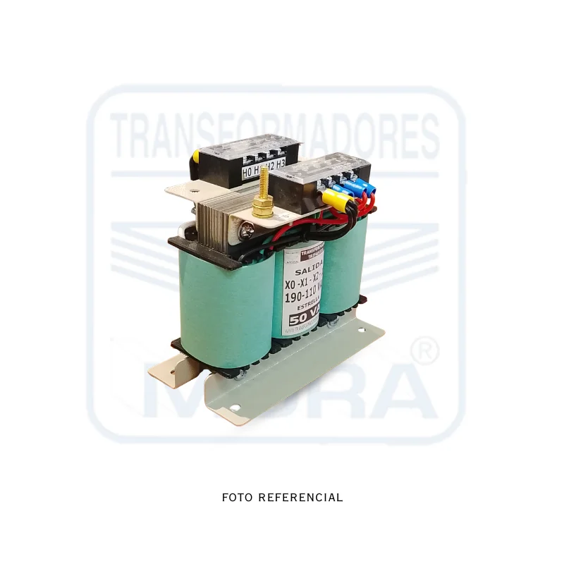 Transformador Trifásico 600V190-110V50VA FORMATO