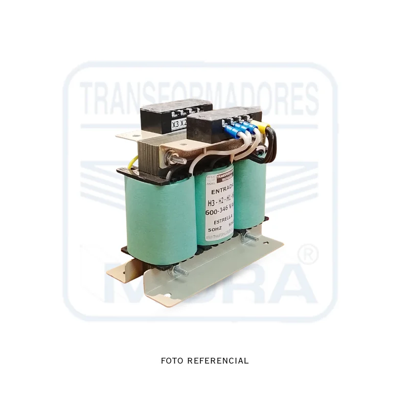 Transformador Trifásico 600V208-120V50VA FORMATO 1