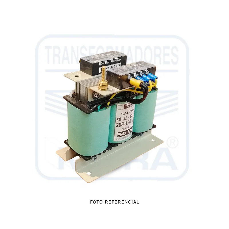 Transformador Trifásico 600V208-120V50VA FORMATO