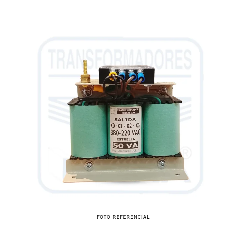 Transformador Trifásico 600V380-220V50VA FORMATO 1