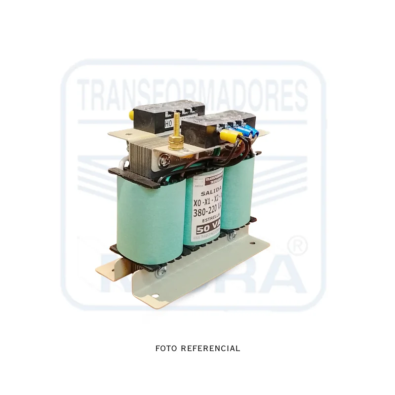 Transformador Trifásico 600V380-220V50VA FORMATO 2