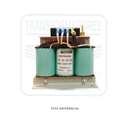 Transformador Trifásico 600V380-220V50VA PORTADA